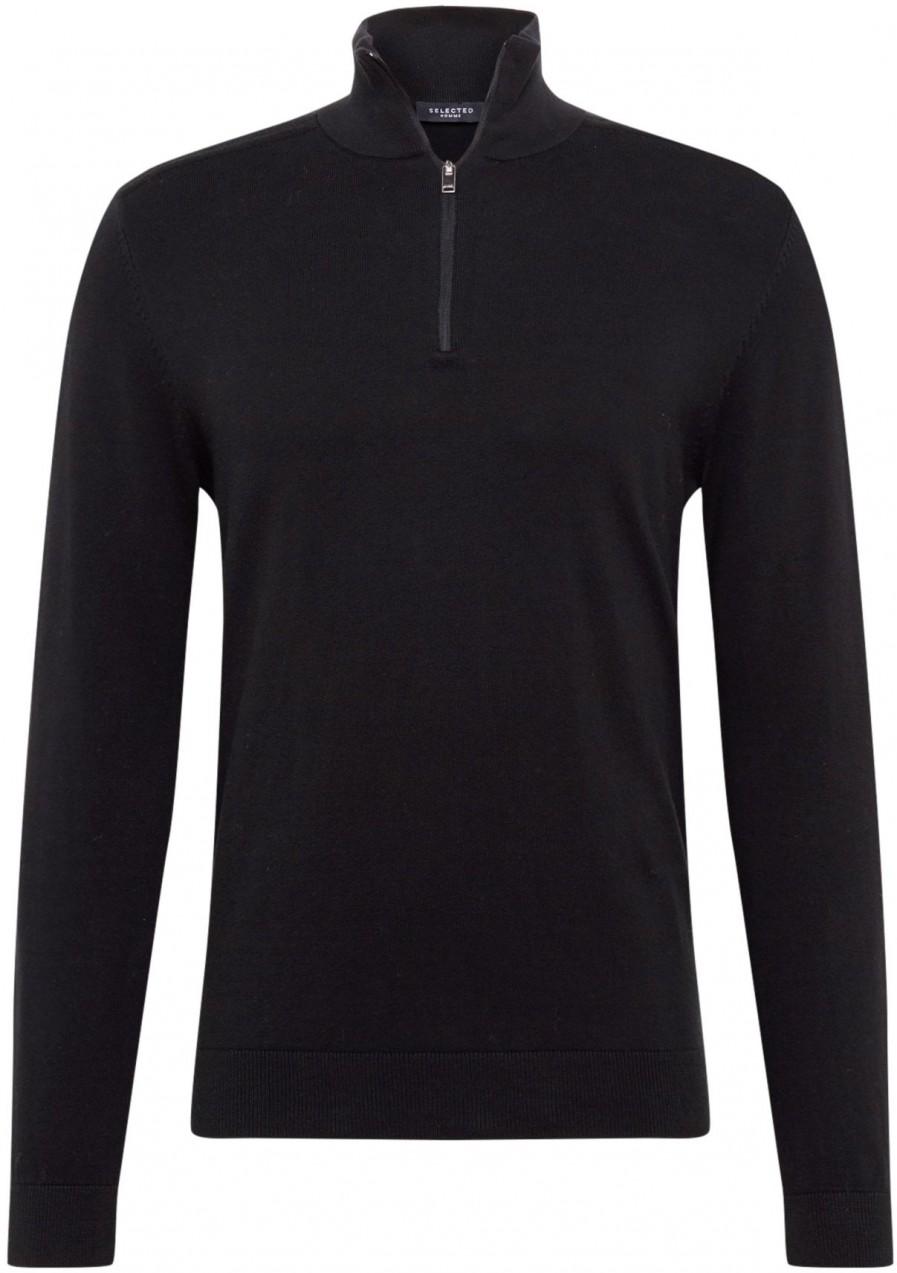 SELECTED HOMME Pulóver 'Berg'  fekete