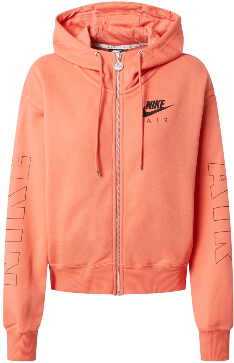 Nike Sportswear Tréning dzseki 'AIR'  fáradt rózsaszín / fekete
