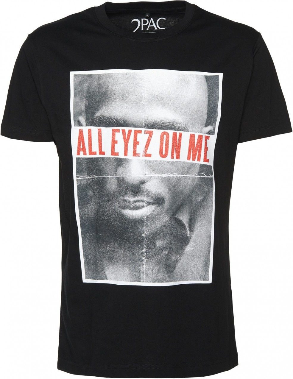 Mister Tee Póló '2Pac All Eyez On Me'  fekete