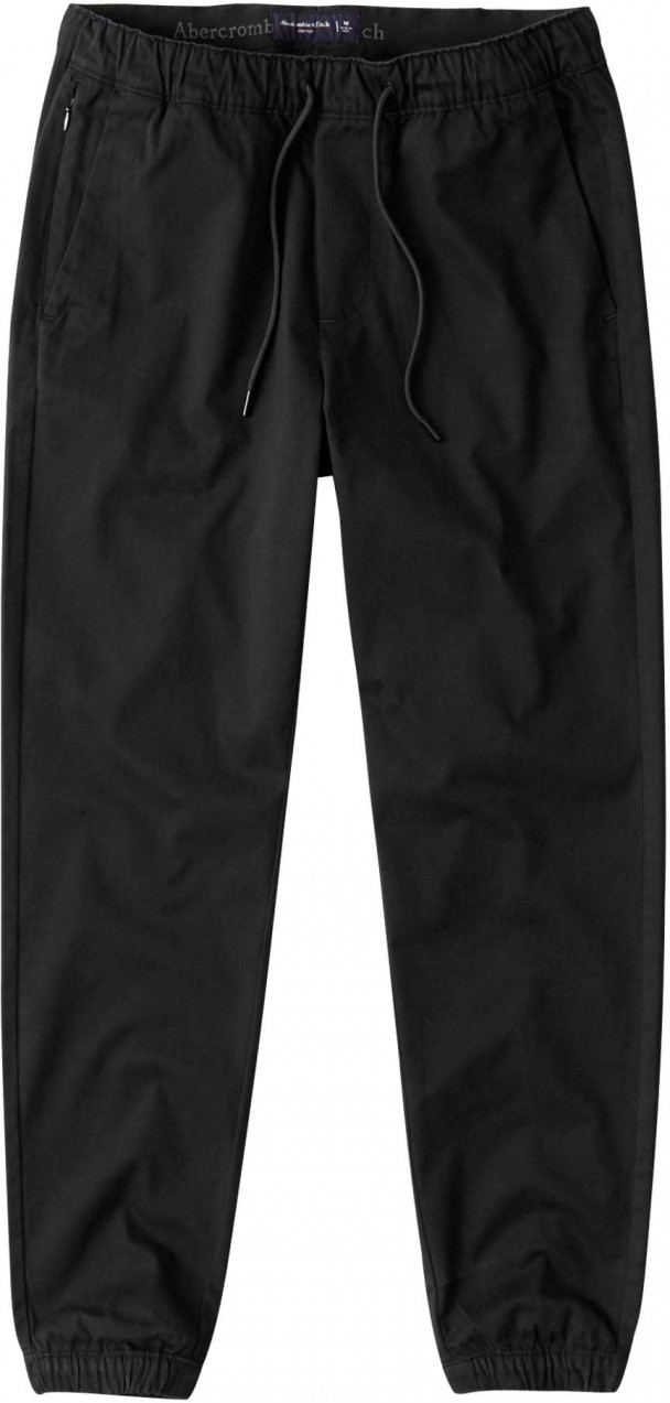Abercrombie & Fitch Nadrág  fekete