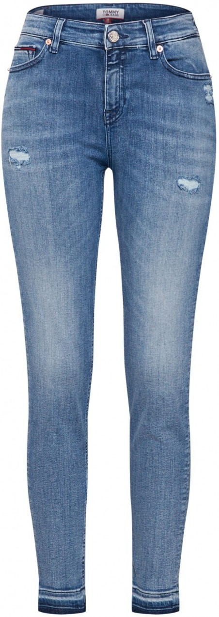 Tommy Jeans Farmer 'Nora 7/8 Selgst'  kék farmer