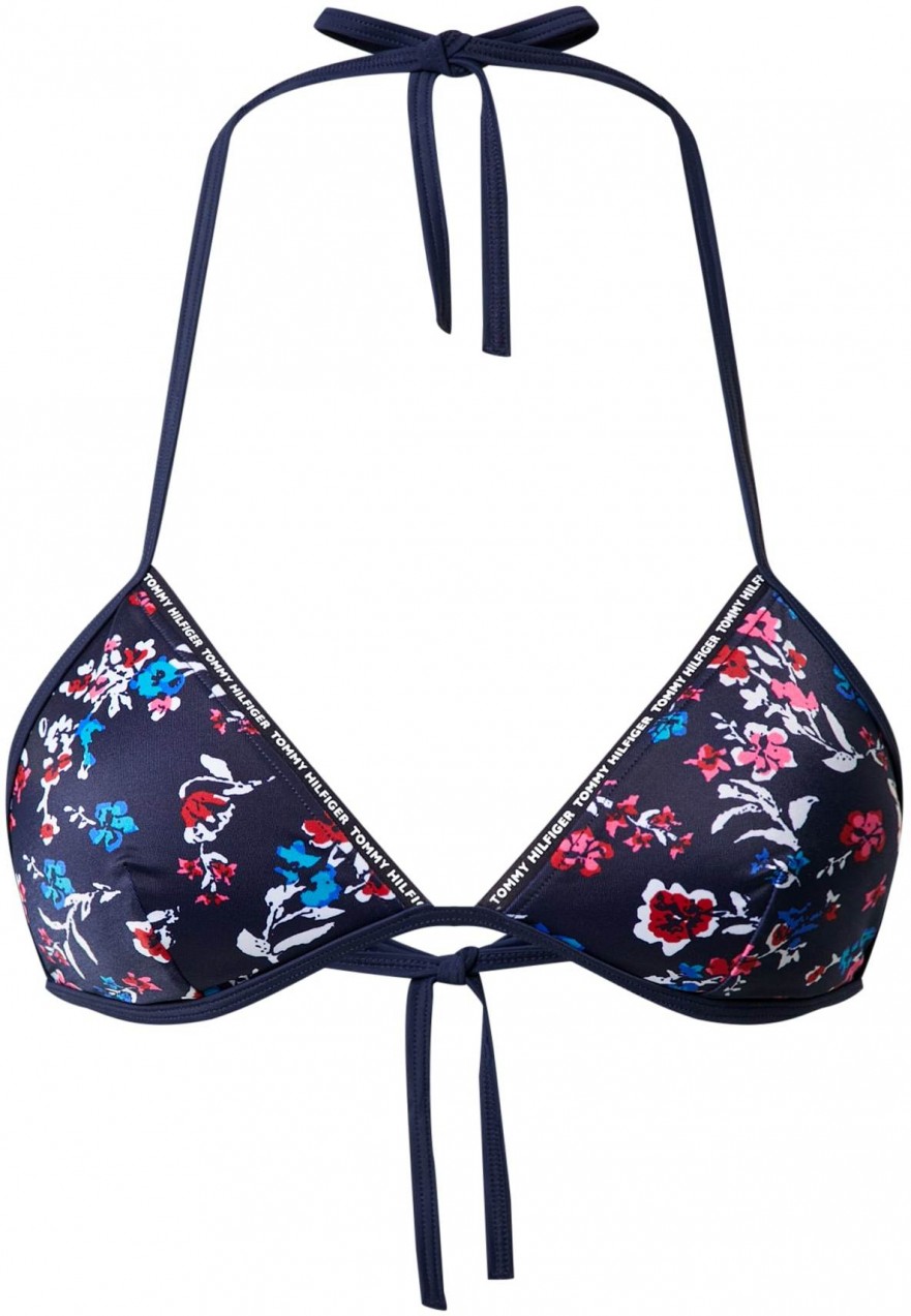 Tommy Hilfiger Underwear Bikini felső  sötétkék / világoskék / piros / fehér / fekete