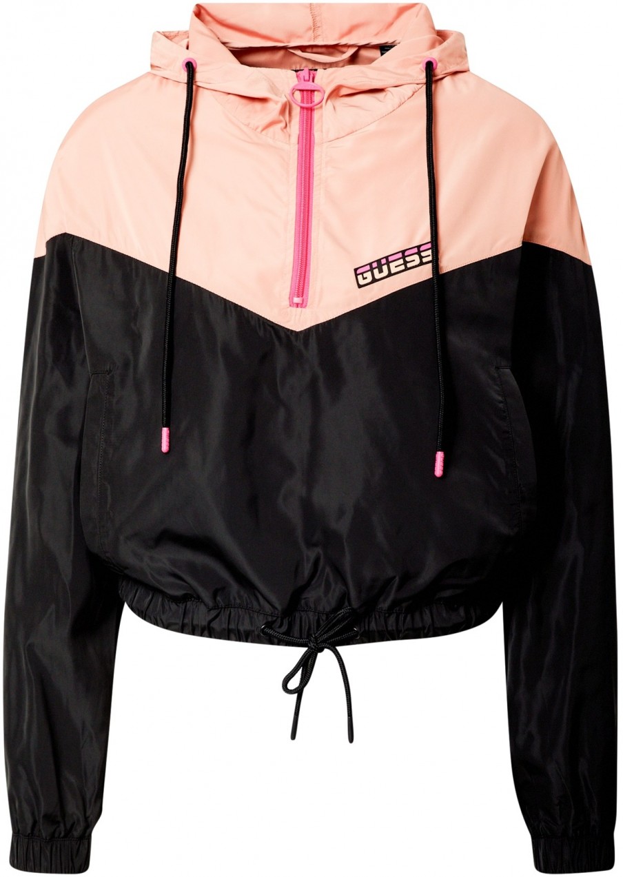 GUESS Sportdzseki  rózsaszín / fekete