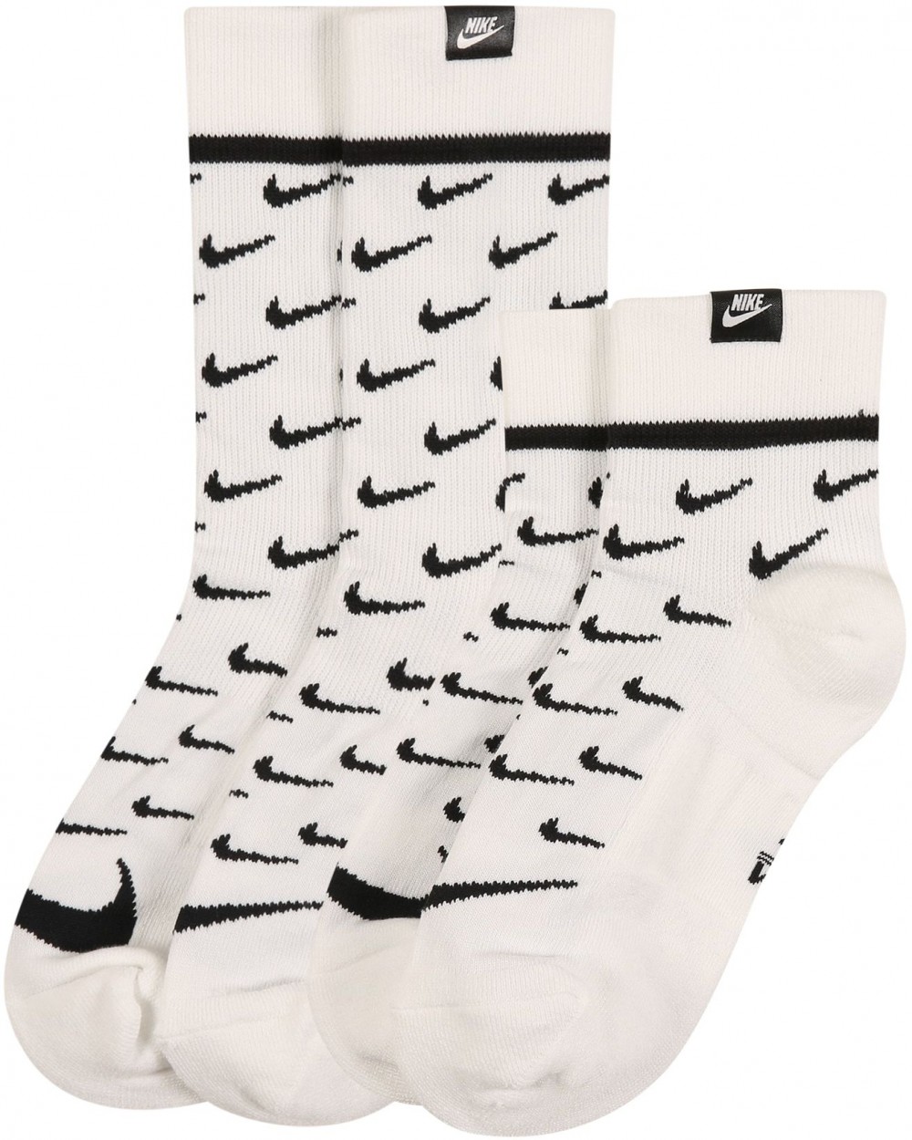 Nike Sportswear Zokni  fekete / fehér