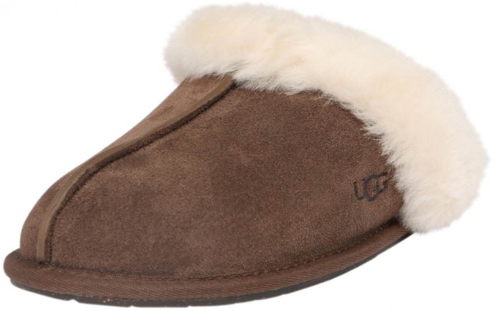 UGG Házi cipő 'Scuffette'  barna / gyapjúfehér