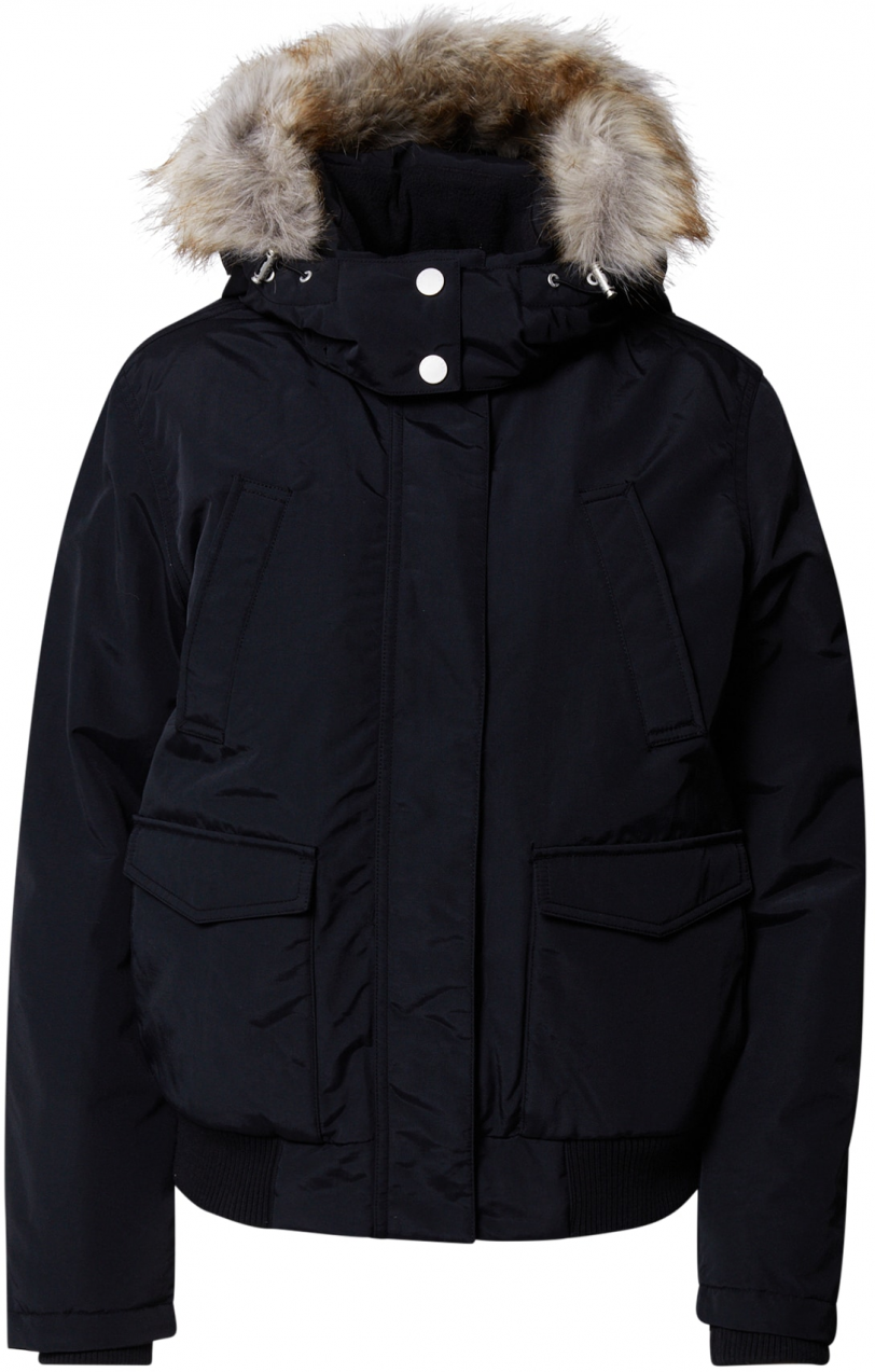 Tommy Jeans Átmeneti dzseki 'Outerwear'  fekete