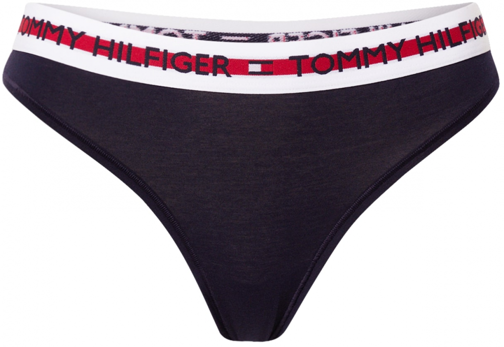 Tommy Hilfiger Underwear String bugyik  tengerészkék / rubinvörös / fehér