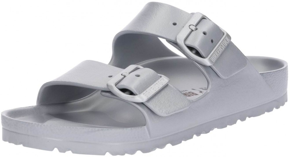 BIRKENSTOCK Szandálok 'Arizona'  ezüstszürke