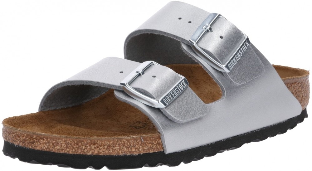 BIRKENSTOCK Szandálok 'Arizona'  ezüst