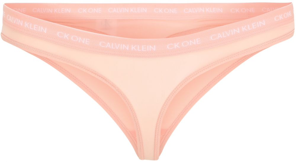 Calvin Klein Underwear String bugyik  fáradt rózsaszín / rózsaszín / fehér