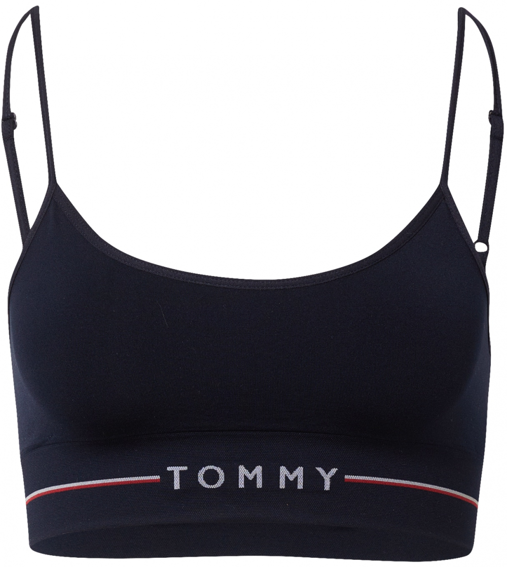 Tommy Hilfiger Underwear Melltartó  sötétkék / fehér / piros