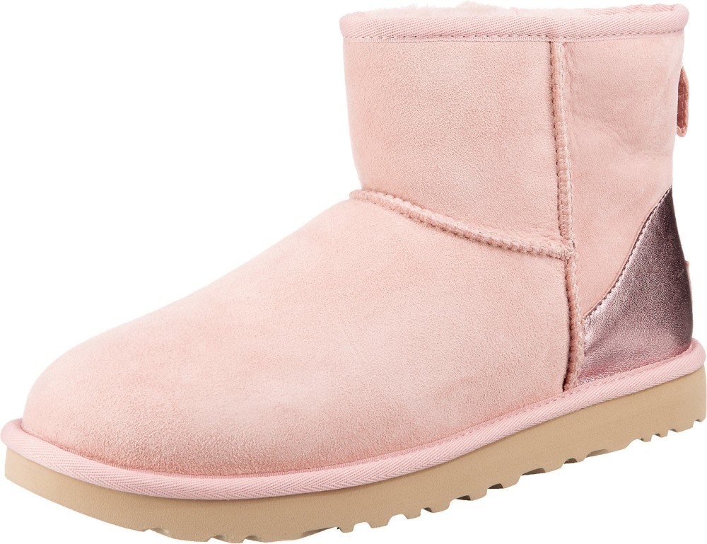 UGG Hócsizmák 'Classic Mini'  rózsaszín / rózsaszín arany