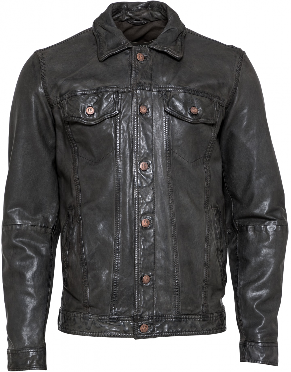 FREAKY NATION Átmeneti dzseki 'Derk'  sötétszürke