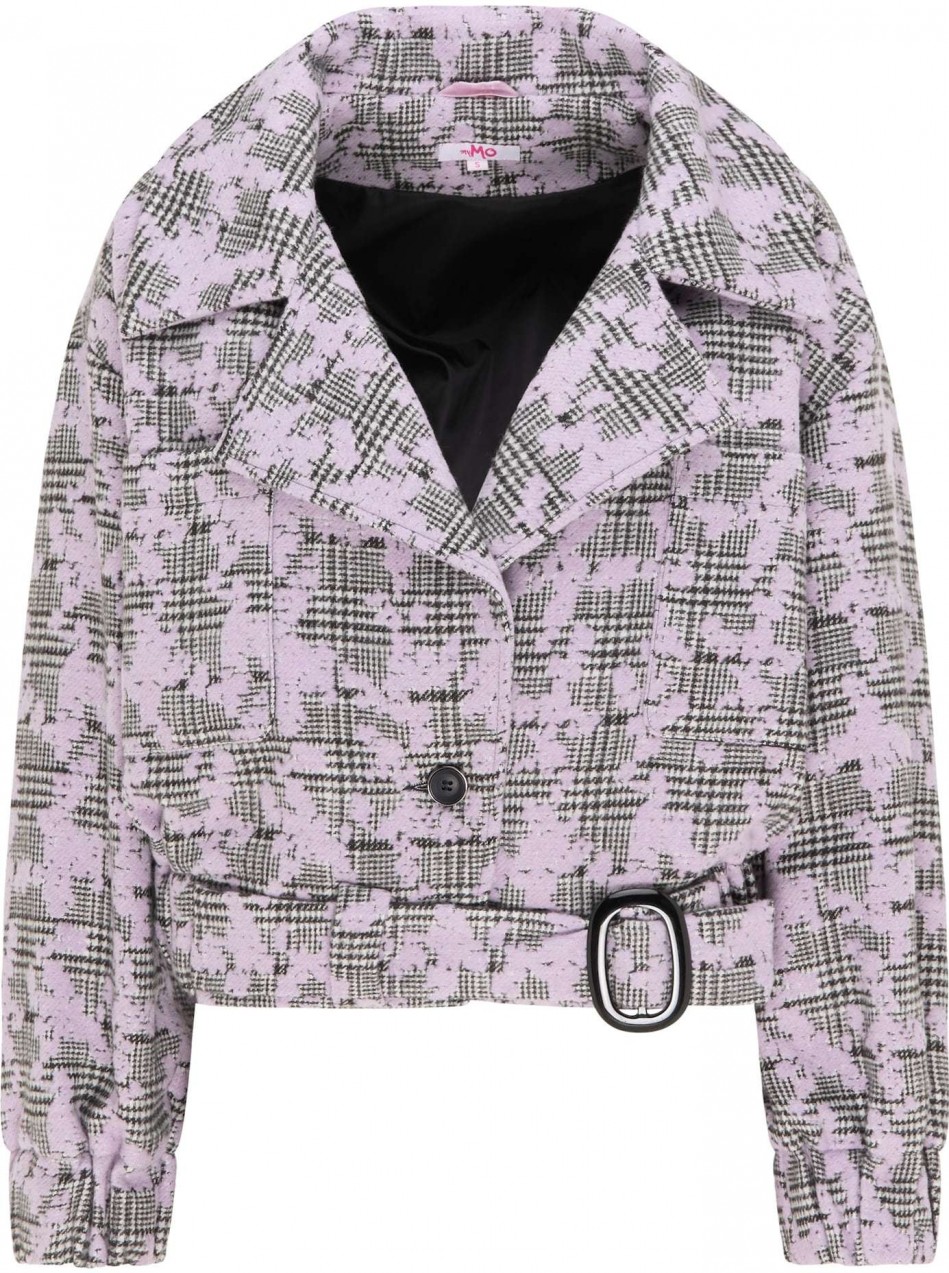 MYMO Átmeneti dzseki  szürke / mályva