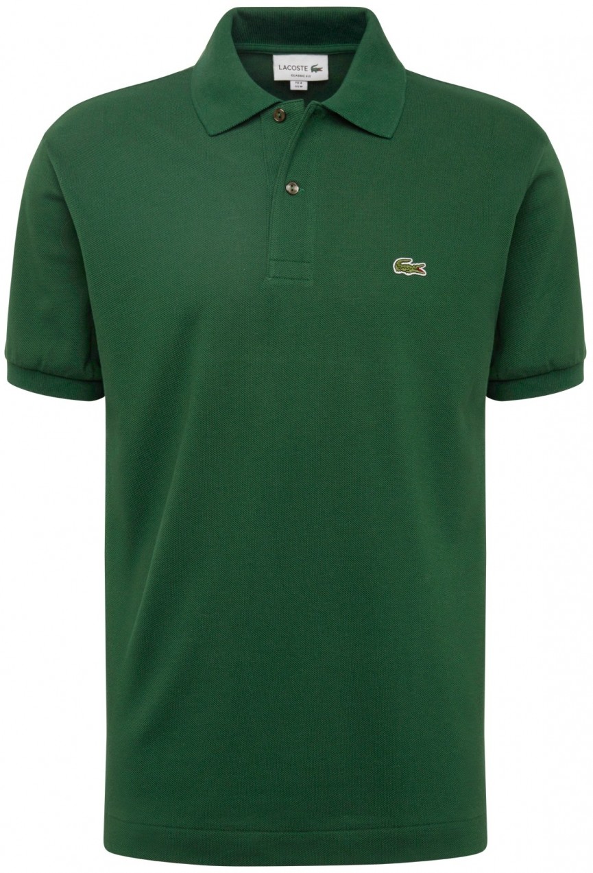 LACOSTE Póló  zöld / piros / fehér