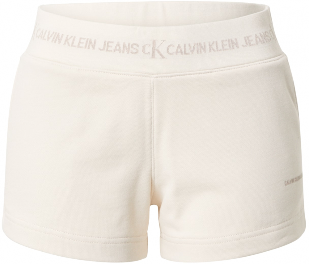 Calvin Klein Jeans Nadrág  természetes fehér