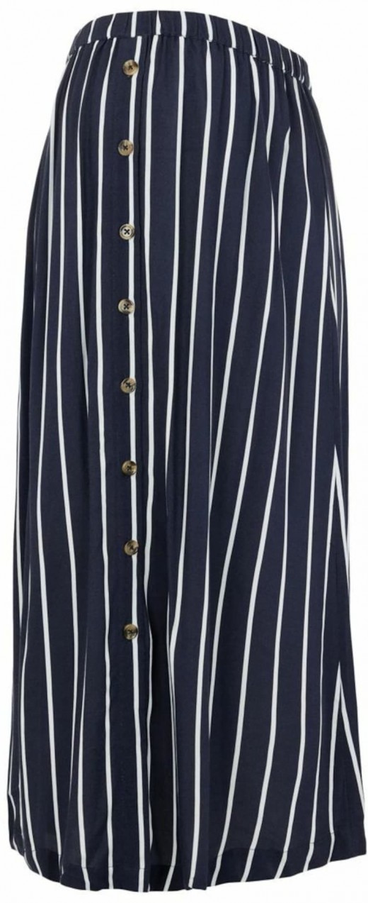 MAMALICIOUS Szoknyák 'Sinem'  ultramarin kék / fehér