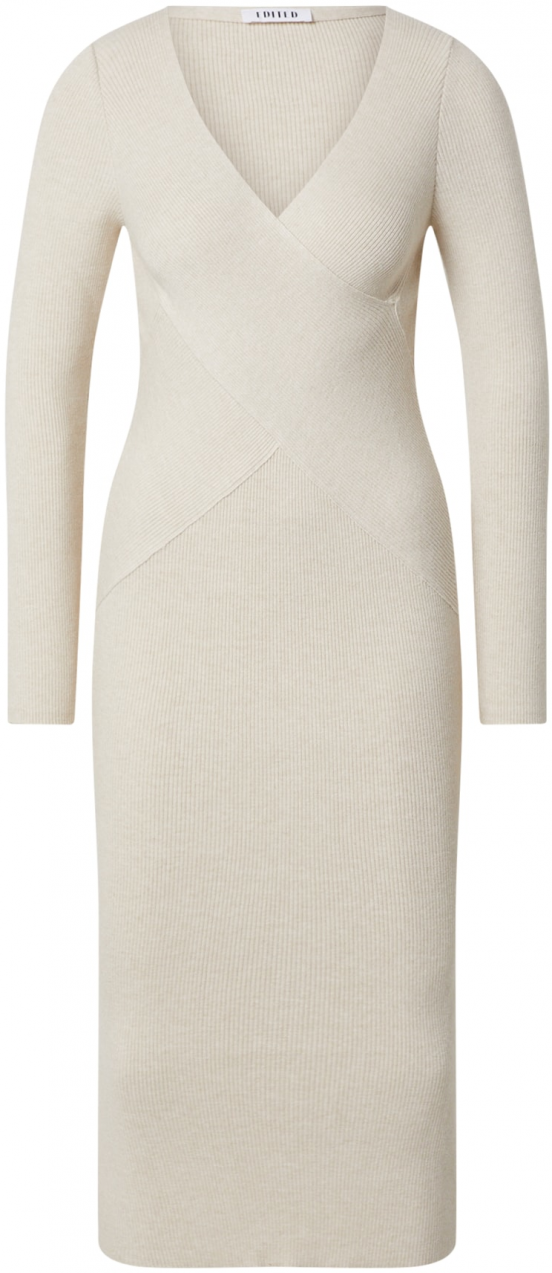 EDITED Kötött ruhák 'Poppy'  bézs