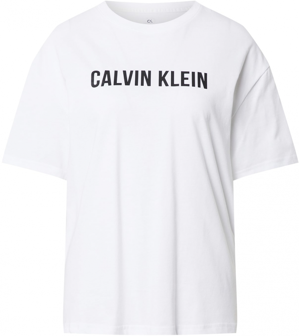 Calvin Klein Performance Funkcionális felső  fehér / fekete