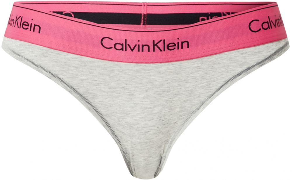 Calvin Klein Underwear Slip  világosszürke / rózsaszín / fekete