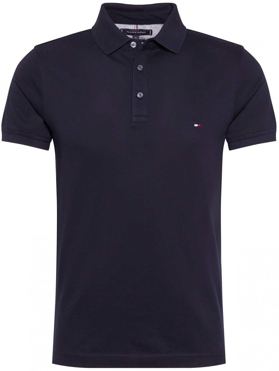 TOMMY HILFIGER Póló  tengerészkék / tűzpiros / fehér