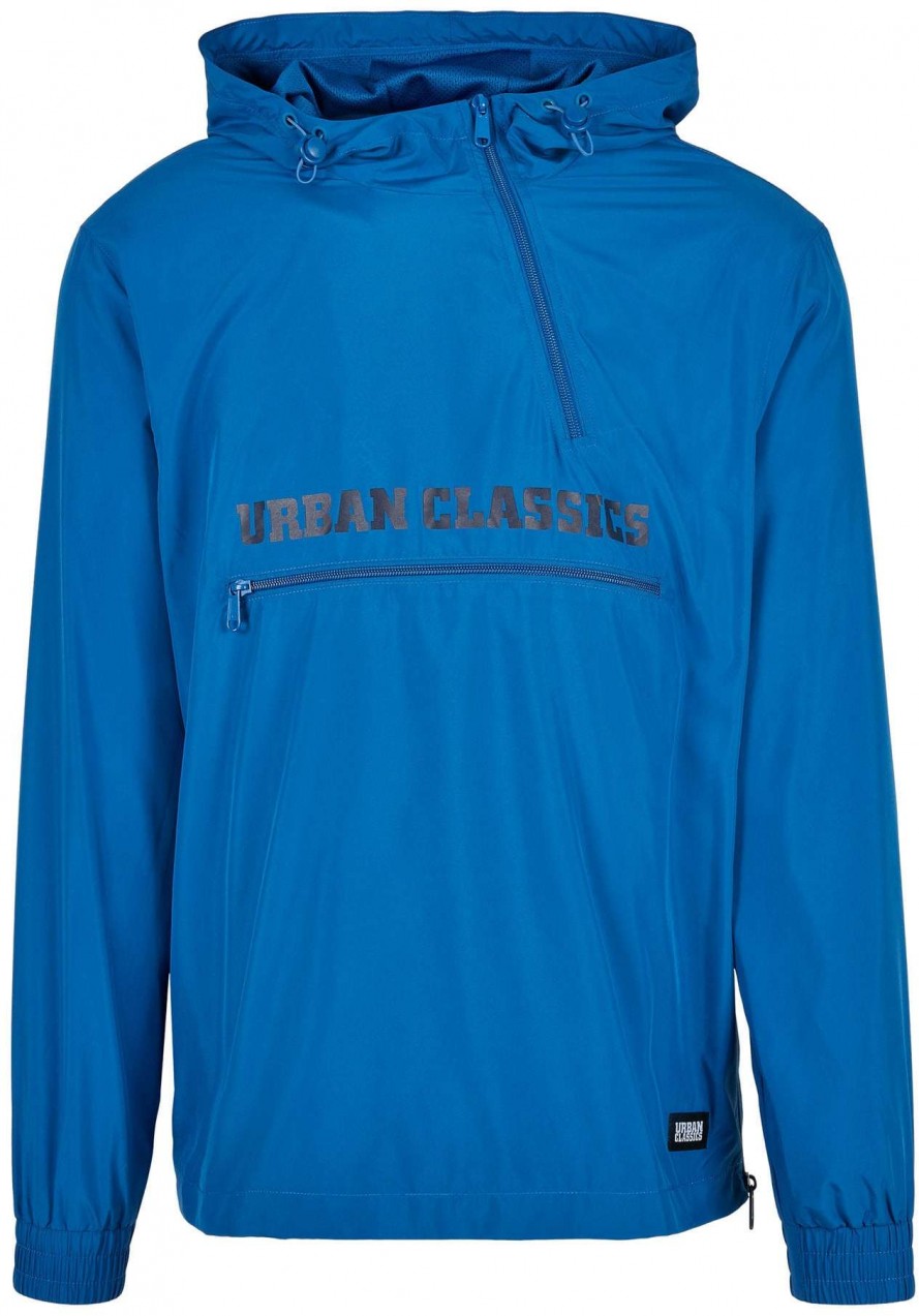 Urban Classics Átmeneti dzseki 'Commuter'  kék / fekete