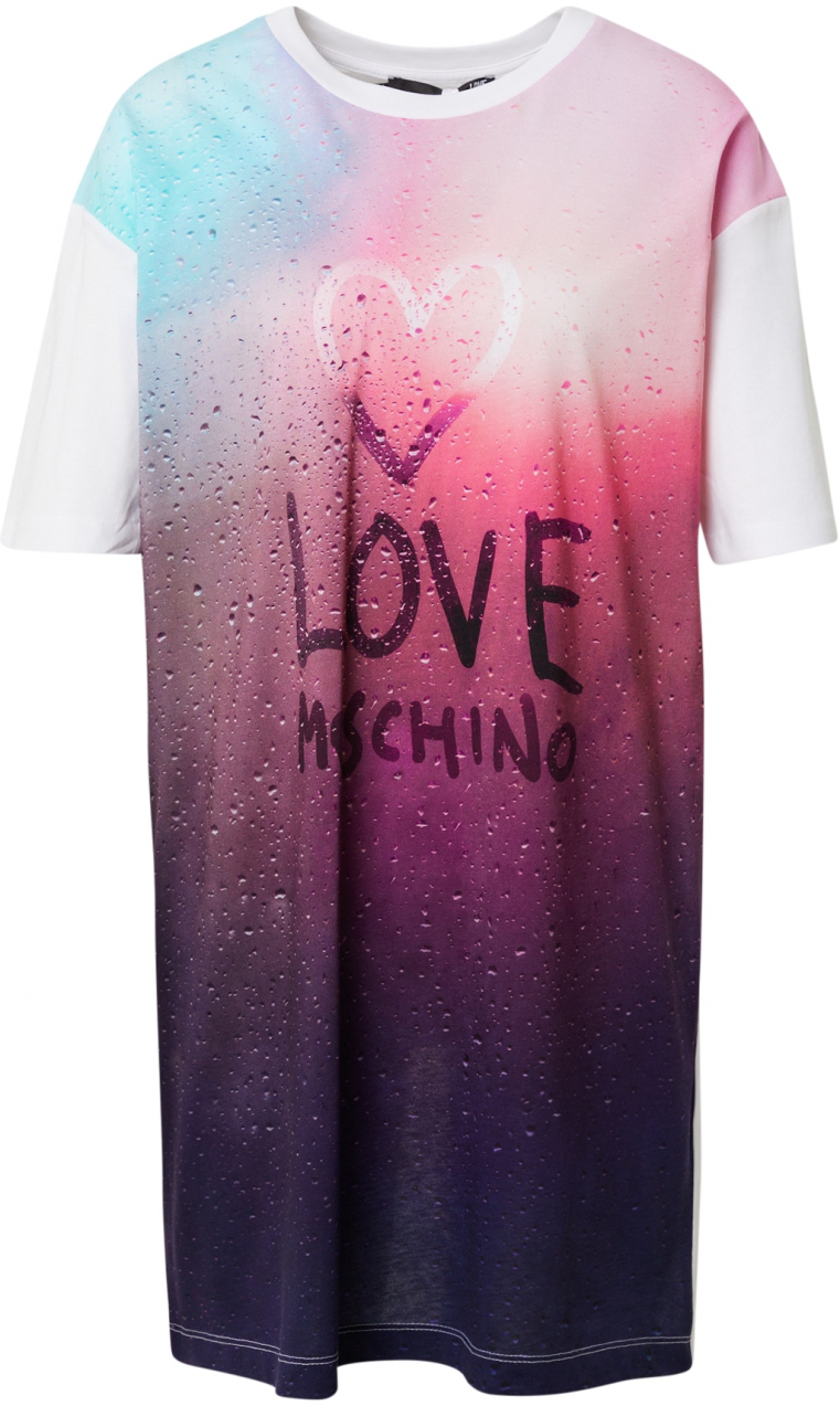 Love Moschino Ruha  fehér / sötétlila / padlizsán / világos-rózsaszín / vegyes színek