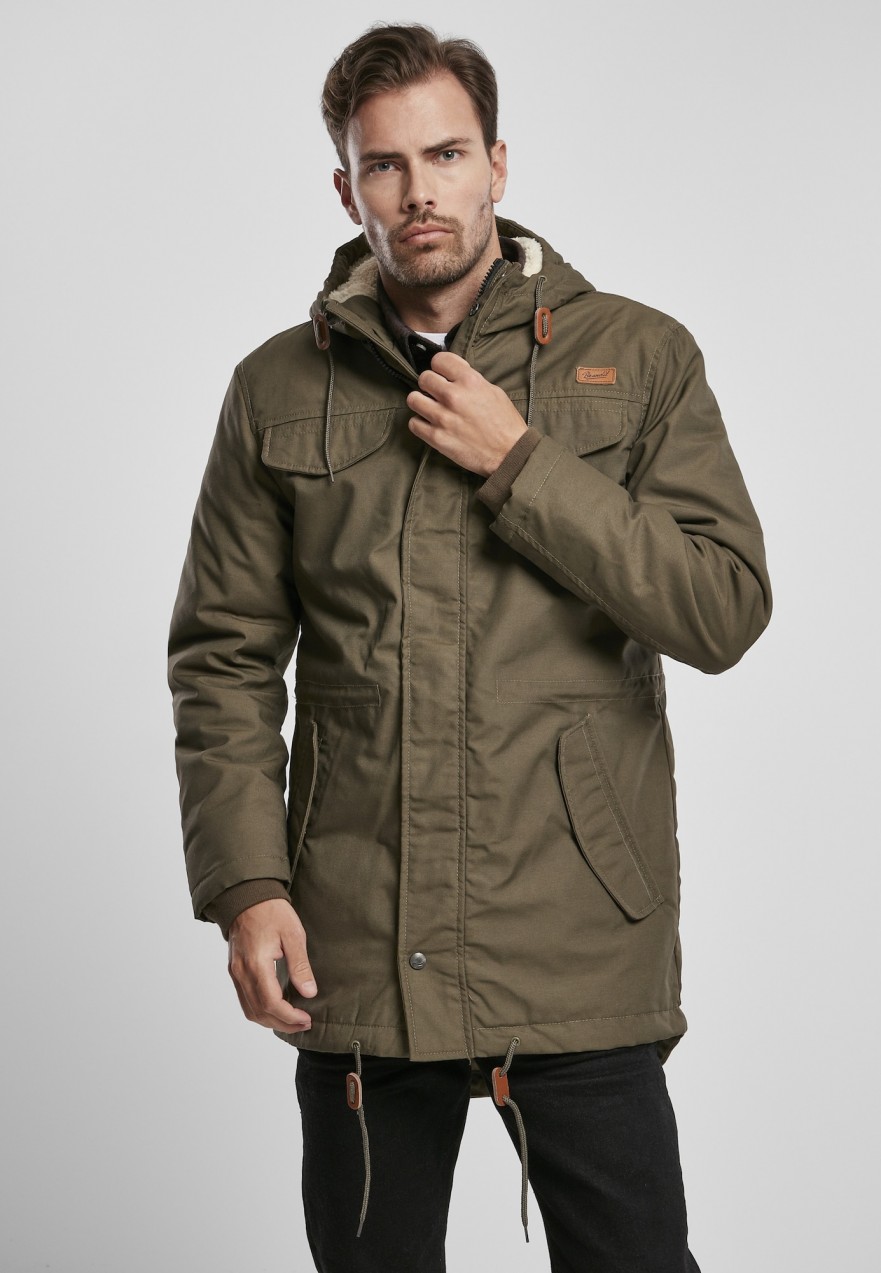 Brandit Átmeneti parka 'Marsh Lake'  khaki