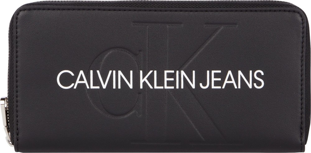 Calvin Klein Jeans Pénztárcák  fekete / fehér