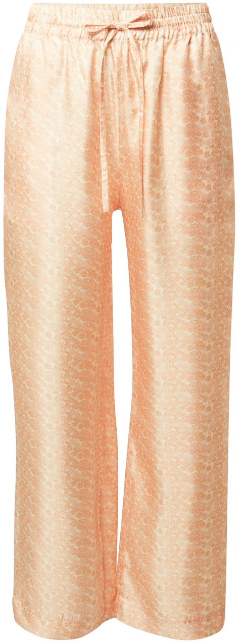 NUÉ NOTES Nadrág 'CAROLA'  bézs / pasztellnarancs / rózsaszín