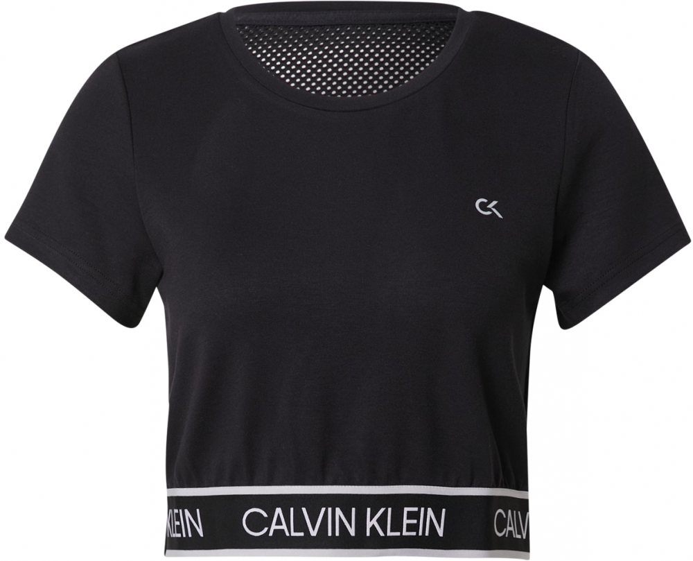 Calvin Klein Performance Funkcionális felső  fekete / fehér