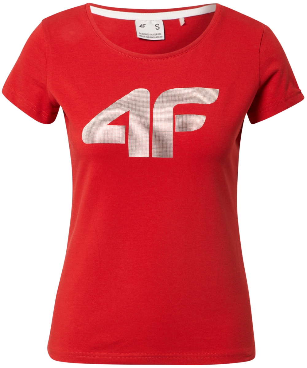 4F Funkcionális felső  piros / fehér