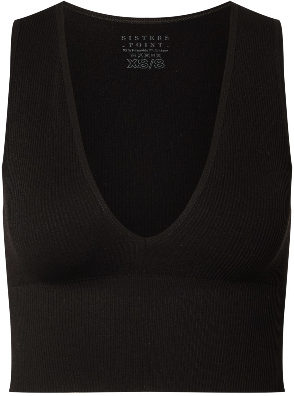 SISTERS POINT Melltartó 'PENTA'  fekete