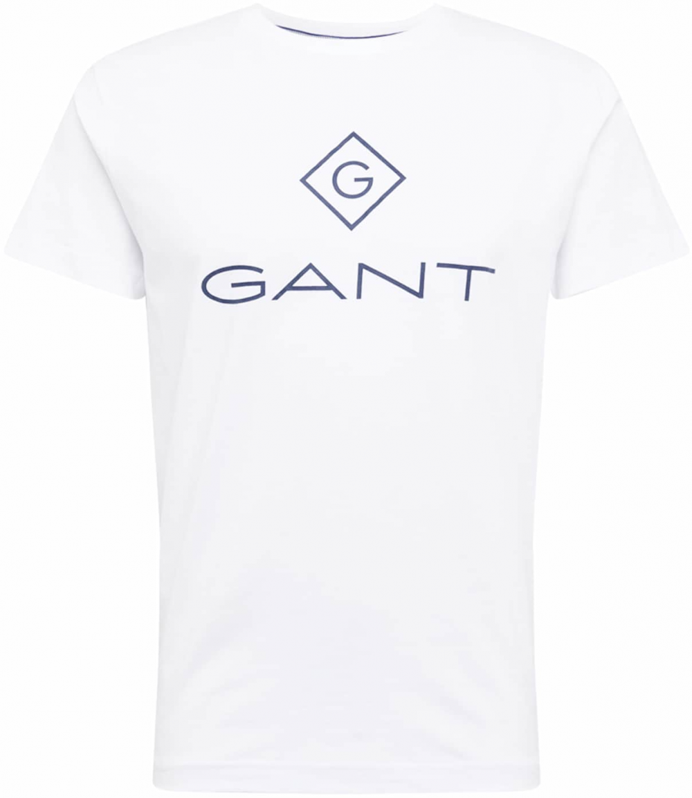 GANT Póló  tengerészkék / fehér