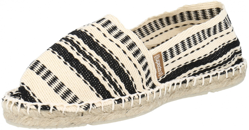 espadrij l´originale Espadrilles  fekete / fehér