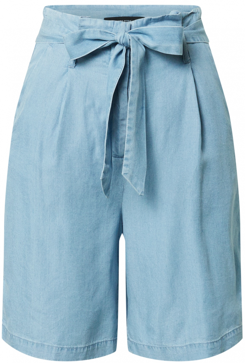 VERO MODA Élére vasalt nadrágok 'Vivian Aneve'  világoskék