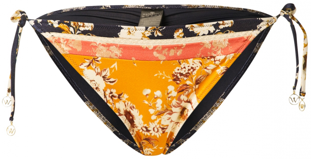 watercult Bikini nadrágok  éjkék / világos narancs / lazac / krém / aranysárga