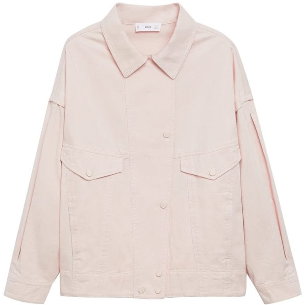 MANGO Átmeneti dzseki 'Eureka'  pasztell-rózsaszín