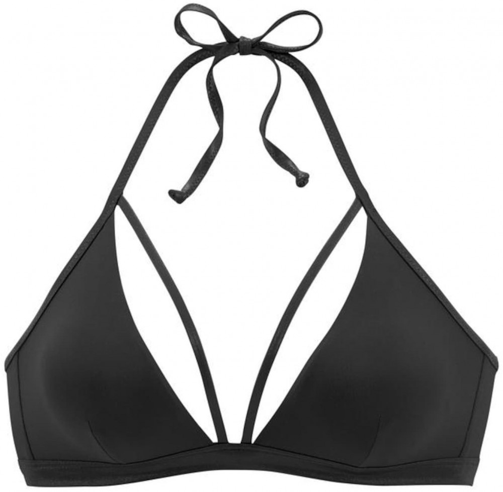 LASCANA Bikini felső  fekete