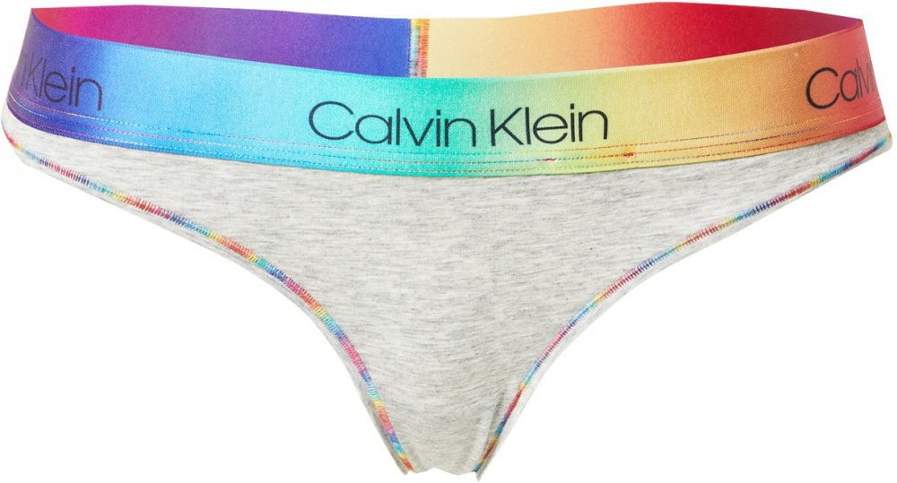 Calvin Klein Underwear String bugyik  vegyes színek / szürke melír