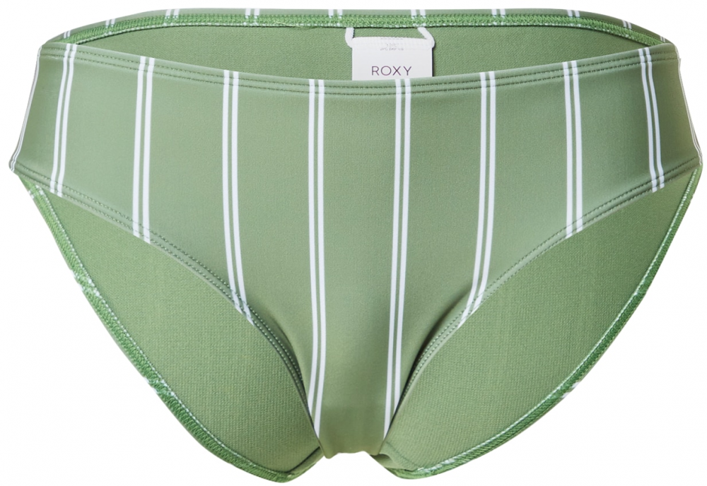 ROXY Bikini nadrágok  zöld / fehér
