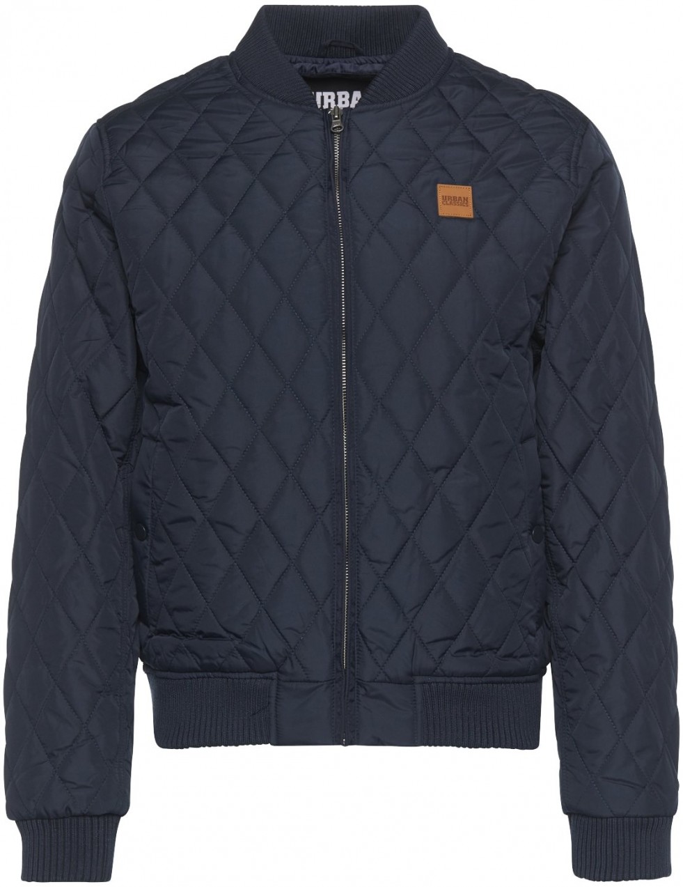 Urban Classics Átmeneti dzseki 'Diamond Quilt'  tengerészkék