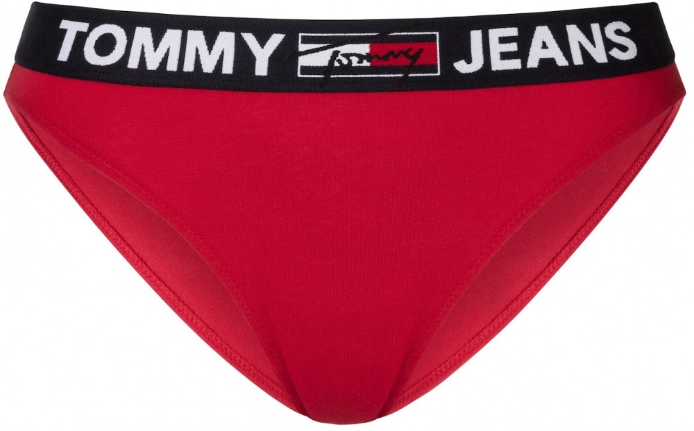 Tommy Hilfiger Underwear Slip  piros / fekete / fehér