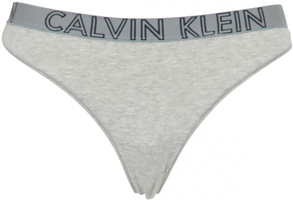 Calvin Klein Underwear String bugyik 'THONG'  szürke