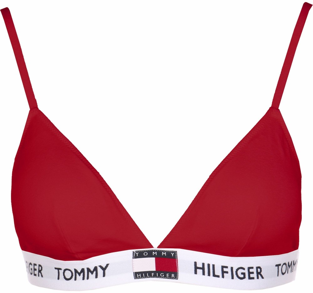 Tommy Hilfiger Underwear Melltartó  sötétkék / piros / fehér