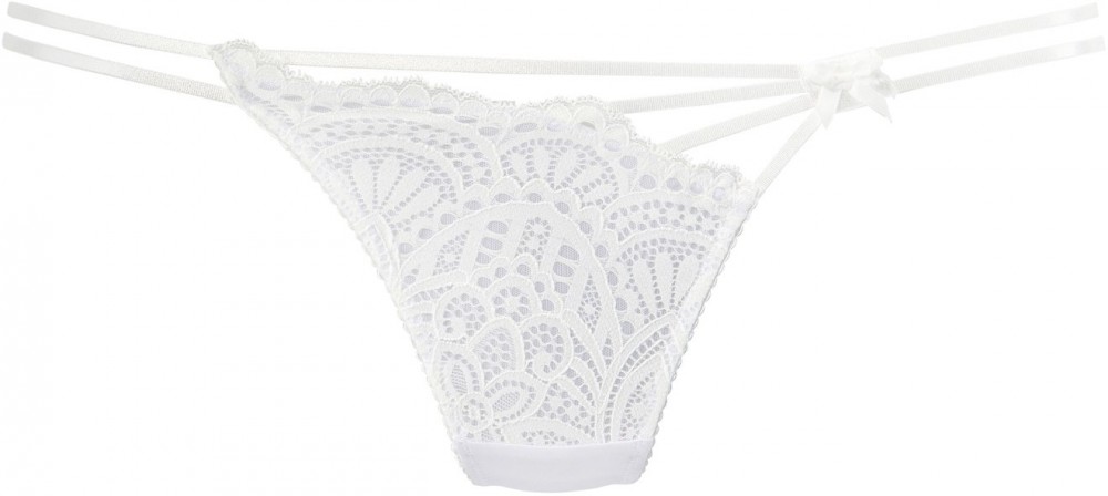 LASCANA String bugyik  fehér