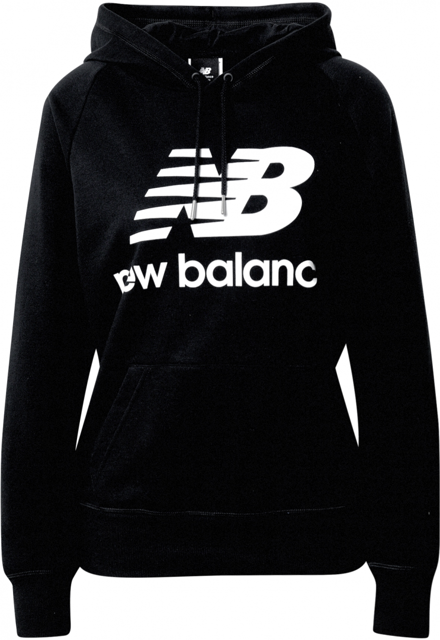 new balance Tréning póló  fekete / fehér