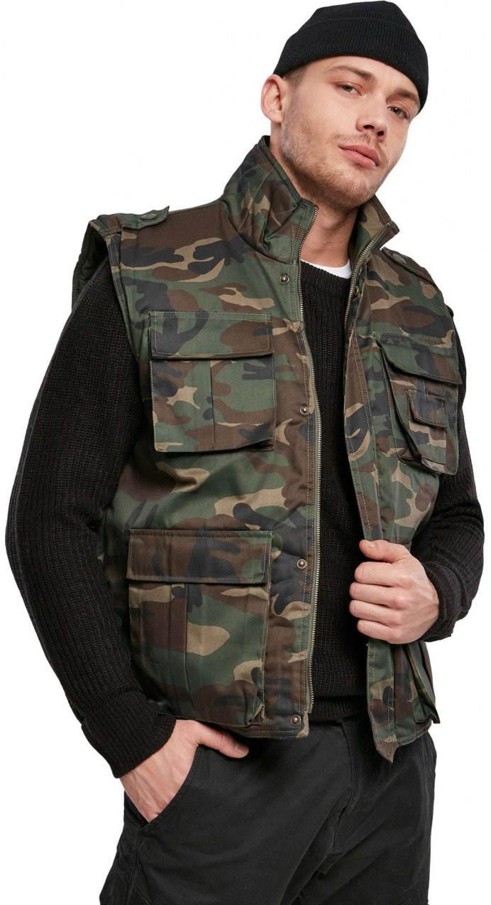 Brandit Mellény  barna / világosbarna / khaki / fekete