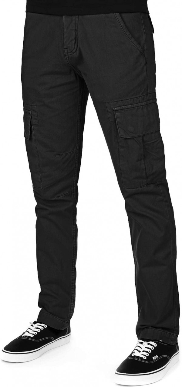 ALPHA INDUSTRIES Cargo nadrágok 'Agent'  fekete