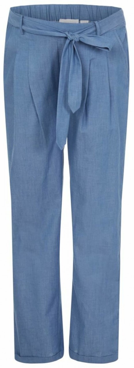 MAMALICIOUS Élére vasalt nadrágok 'Milana'  füstkék